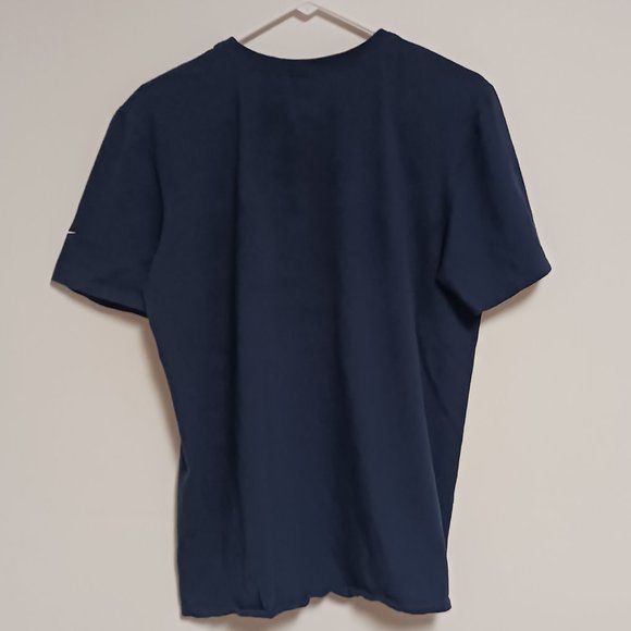 T Shirt Go Pats NFL New England Patriots Nike Athletic Cut Size L Large - Picture 3 of 4